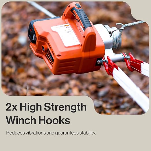 SuperHandy Electric Portable Capstan Winch, Brushless Motor, 1000-2000 lbs Max - Image 5