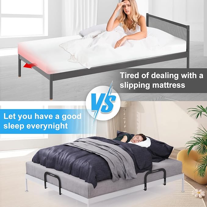 Mattress Slide Stopper, YUOROS Non Slip Mattress Gripper - Image 2