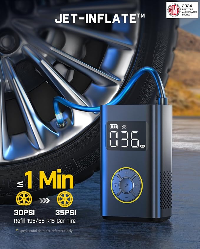 Fanttik X9 Pro Portable Tire Inflator - Image 3