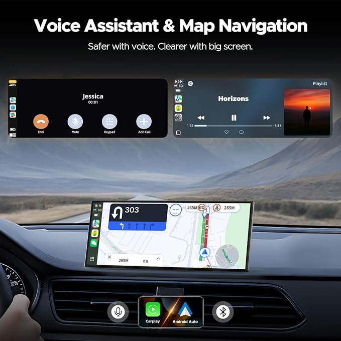 Volam 10.25'' Carplay Screen for car - Image 6
