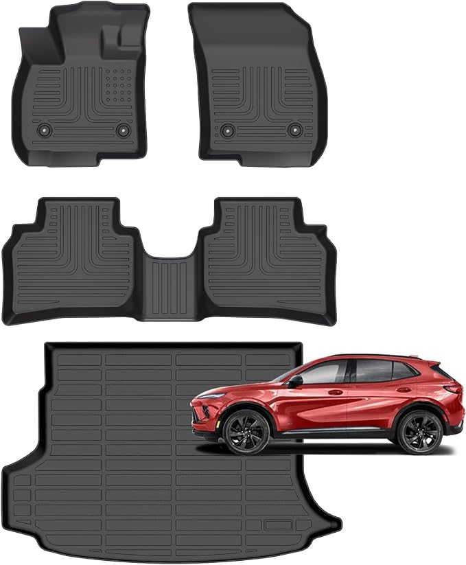 for Buick Envision Floor Mats 2025 2024 2023 2022 2021, Car Mats by Norand