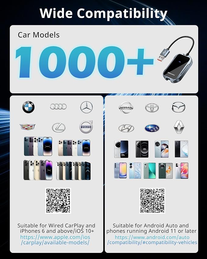 UBeesize Wireless CarPlay Adapter – Seamless Wireless Upgrade - Image 5