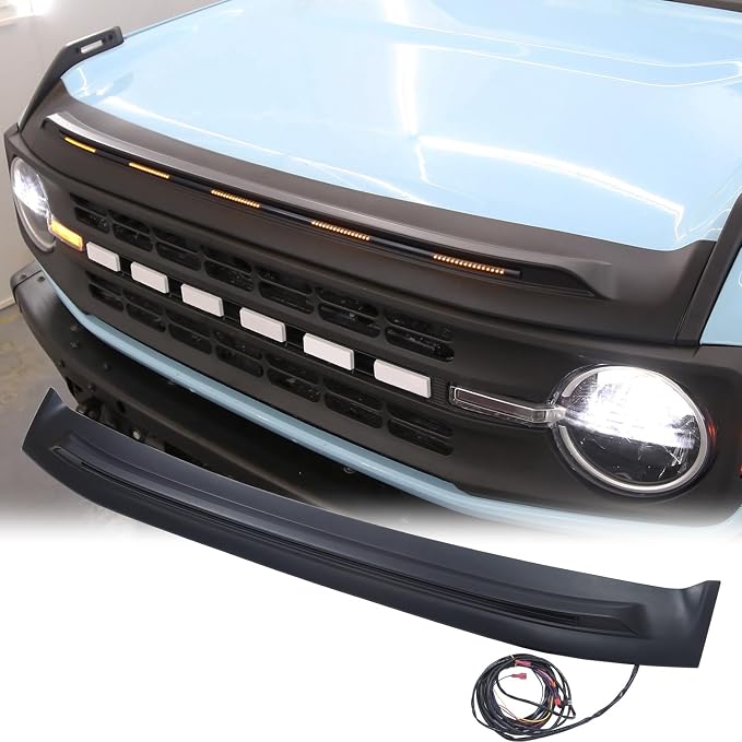 Bug Shield Hood Deflector with Light - Image 3