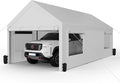 Shintenchi Carport 10' x 20' Heavy Duty Portable Garage, Car Port Canopy by Shintenchi