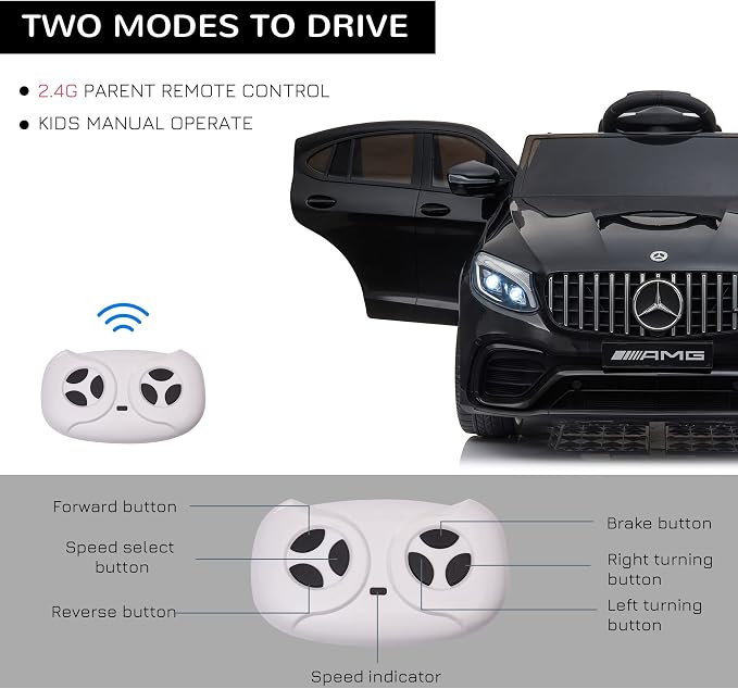 Aosom 12V Toddler Ride On Car - Image 5