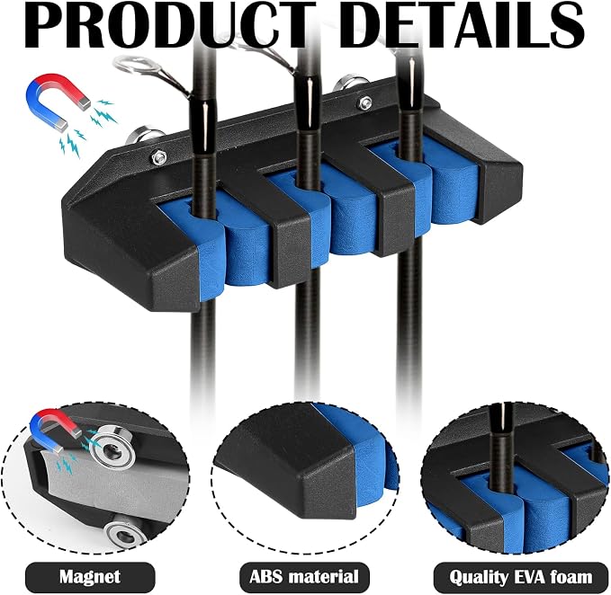 2 Pcs Magnetic Fishing Rod Holder - Image 3