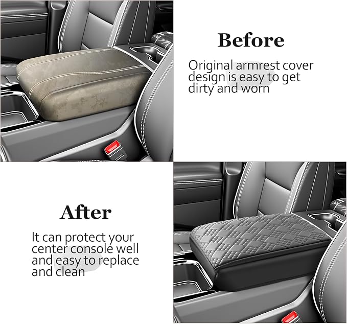 SKTU 2024 2025 2026 Chevy Silverado EV Center Console Cover Silverado EV - Image 6