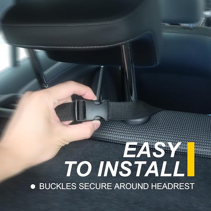Back Seat Cover for Car Trucks Van SUV, Waterproof Rear Bench Towel Seat Covers - Image 7