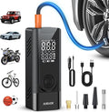 Tire Inflator Portable Air Compressor, 150PSI Cordless Air Pump by JUSUOX