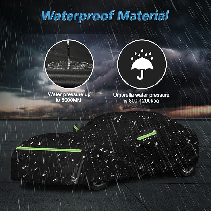 Waterproof Full Car Cover Custom Fit - Image 5
