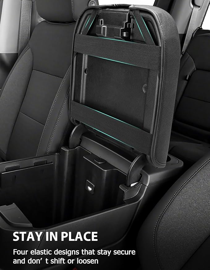 Center Console Cover for Chevy Silverado & GMC Sierra 1500 Accessories 2019-2025 - Image 6