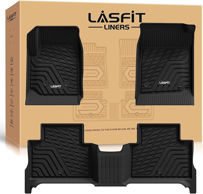 LASFIT Floor Mats for Chevrolet Chevy Colorado/GMC Canyon 2015-2022, All by LASFIT