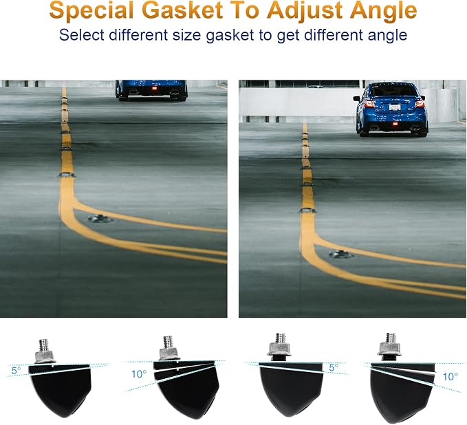 Backup Camera, Real 142° Wide Angle Reverse Camera, HD Vehicle Backup Cameras - Image 4
