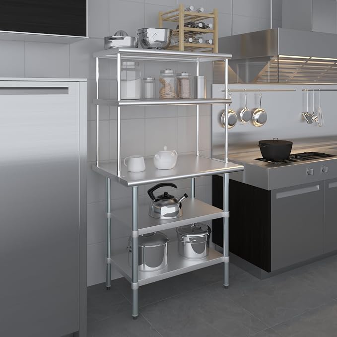 Amgood Stainless Steel Work Table - Image 8