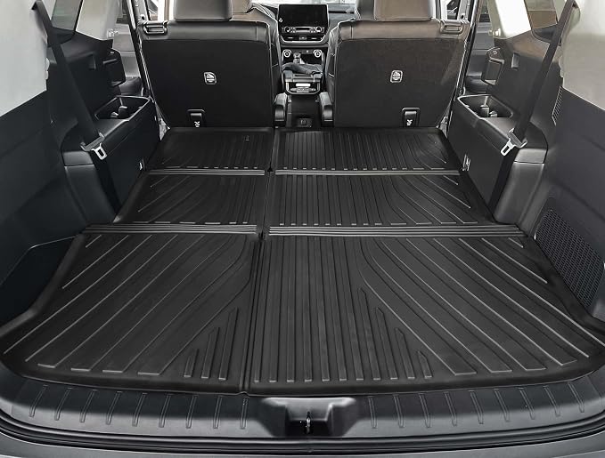 OEDRO Upgraded Floor Mats Fit for Toyota Grand Highlander 2024 2025 w/Subwoofer - Image 4
