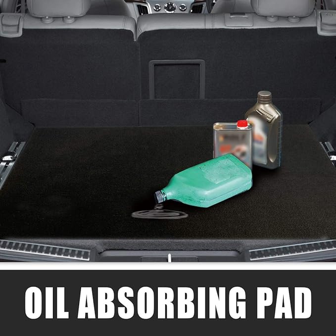 LINLA Premium Absorbent Oil Mat Contains Liquid Garage Floor Mat, Protects - Image 5