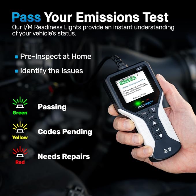 BLCKTEC 420X OBD2 Scanner Diagnostic Tool, Read and Clear Check Engine Light - Image 3