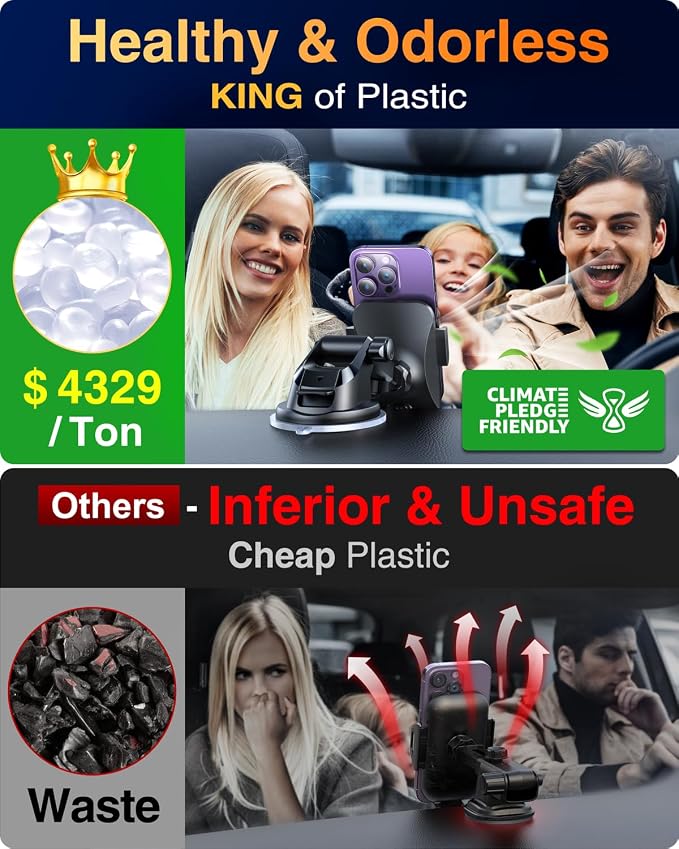 VANMASS 【85+LBS Strongest Suction & Military-Grade 2025 Ultimate Car Phone - Image 3
