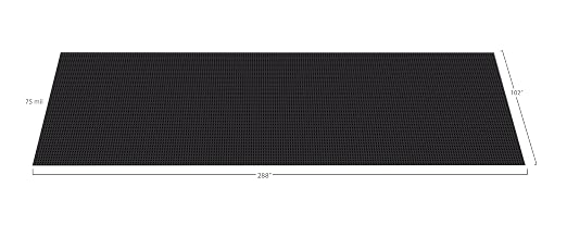 G-Floor Large Coin Pattern Vinyl Garage Floor Protector Mat, Extremely Durable - Image 2