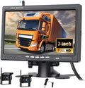 Wireless Vehicle Backup Camera System, 7 Inch Reverse Camera Monitor by OiLiehu