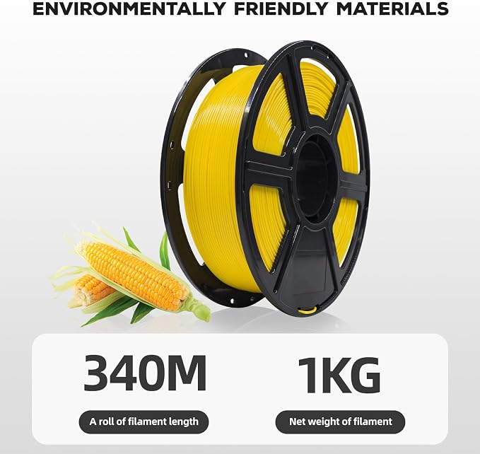 FLASHFORGE PLA Filament 1.75mm, 3D Printer Filament 1kg Spool, Dimensional - Image 5