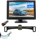 Wired Backup Camera for Truck 5 '' AHD 1080P Front Rear View Monitor KIT 2K by Unknown