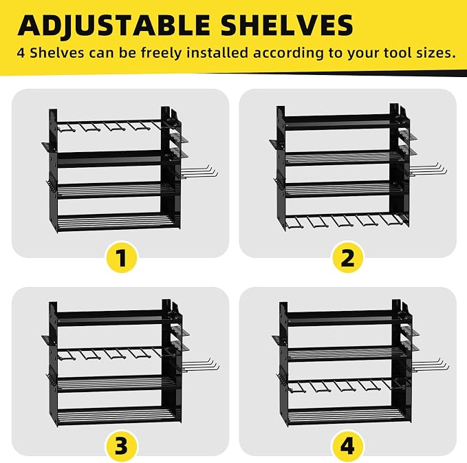 Power Tool Organizer Wall Mount - Image 6
