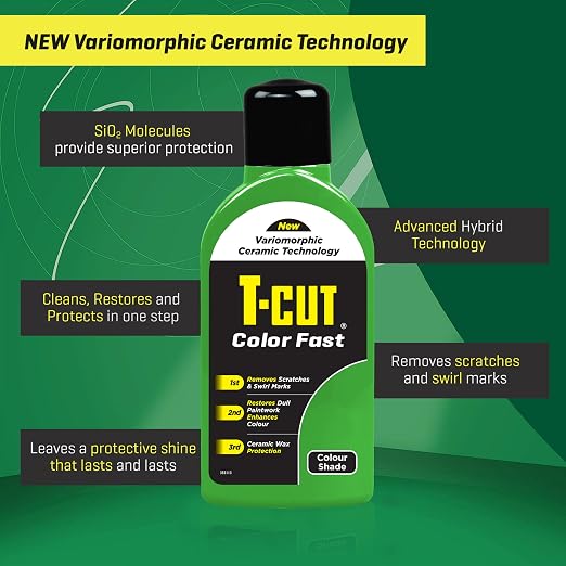 T-Cut Dark Green Scratch Remover Color Fast Paintwork Restorer Car Polish - Image 4