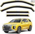 in-Channel Window Rain Guards Fit by Unknown