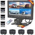 Hikity Backup Camera with Monitor Kit, 9‘’ Car Rear View Monitor with by Hikity
