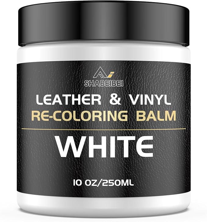 Leather Recoloring Balm, 10oz Leather Color Restorer Leather Repair Kit by SHABEIBEI
