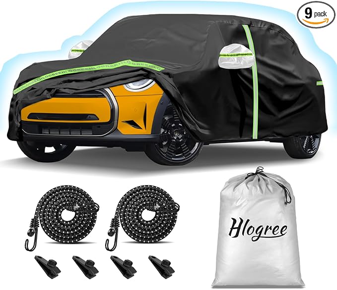 Car Cover for 2002-2025 Mini Cooper/Cooper S/Hardtop/Convertible 2-Door by HLOGREE