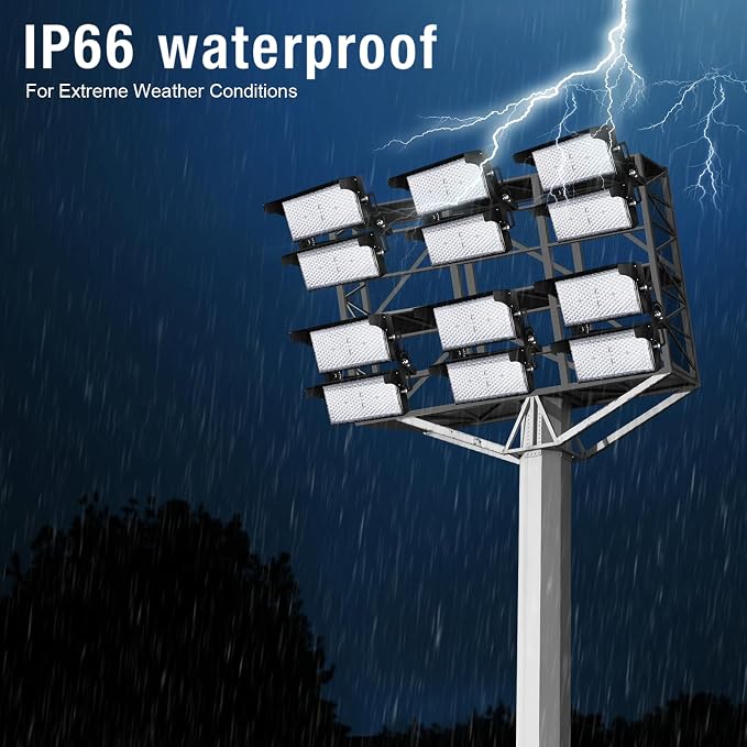 900W Led Stadium Lights, IP66 High Power Outdoor Sport Court Arena Light - Image 2