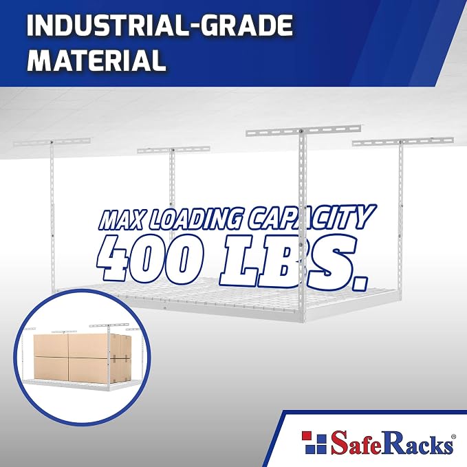 SafeRacks Overhead Garage Storage Rack - Image 4