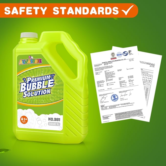 Bubble Solution Refills 32OZ | Giant Bubbles Refill Solution | Bubbles Bulk - Image 4