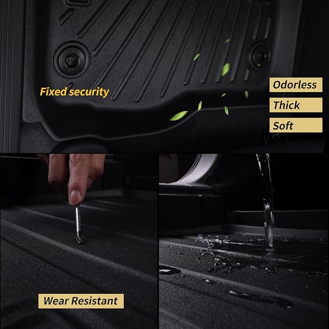 Floor Mats for 2024 2025 Toyota Land Cruiser TPE All Weather Protection Car - Image 5