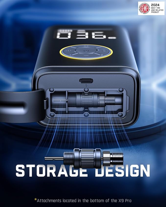 Fanttik X9 Pro Portable Tire Inflator - Image 4