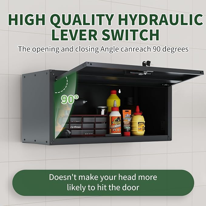 Garage Wall Cabinet, Metal Wall Cabinet - Image 6