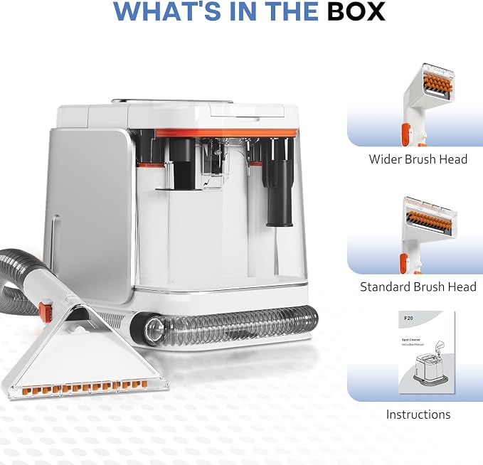Portable Carpet and Upholstery Cleaner Machine - Image 9