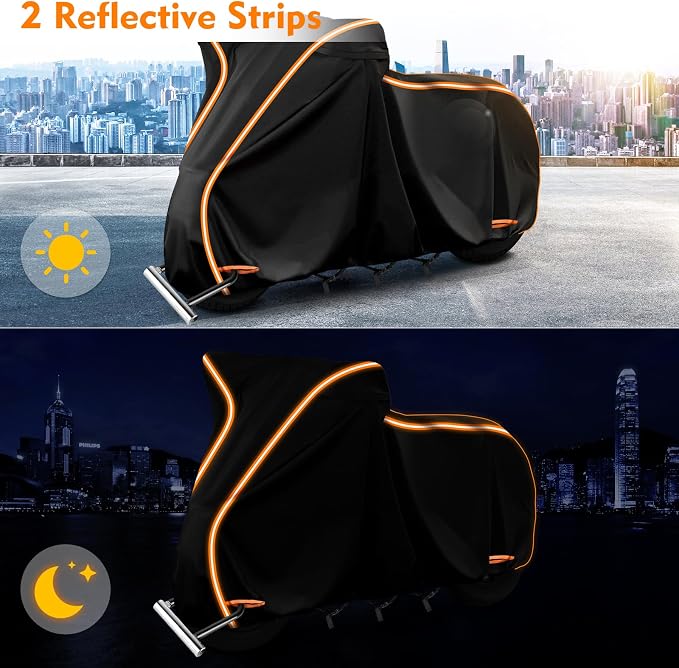 420D Waterproof Motorcycle Cover - Image 5