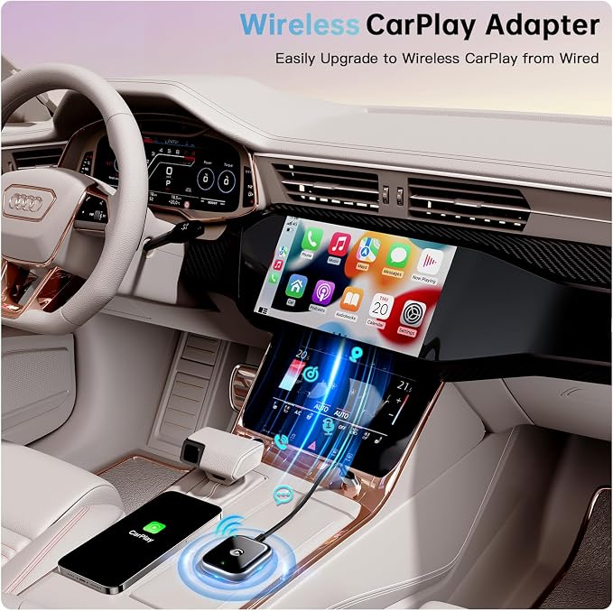 Wireless CarPlay Adapter for Apple CarPlay, Instant Connectivity, Super Mini - Image 10