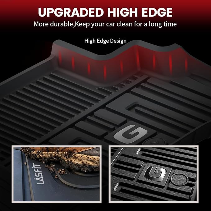 LASFIT Floor Mats & Trunk Mat for Mercedes Benz G Class 2026 2025 2024 2023 - Image 3