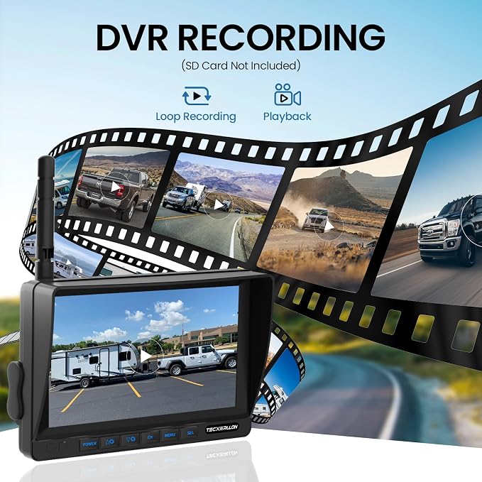 RV Backup Camera, Waterproof Wireless Backup Camera - Image 6