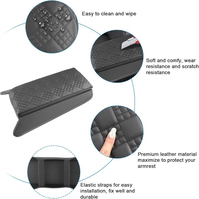 SXCY for 2025 BMW X3 Armrest Cover Pad for 2025 BMW X3 Accessories 2025 X3 - Image 4