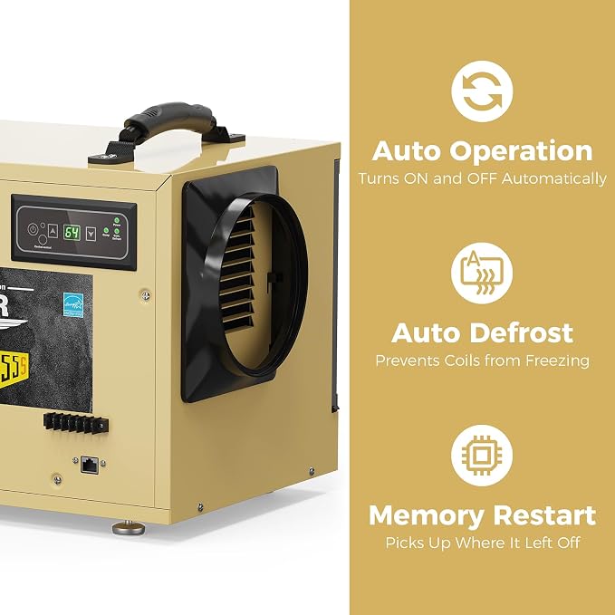 ALORAIR 120 PPD Commercial Dehumidifier, - Image 5