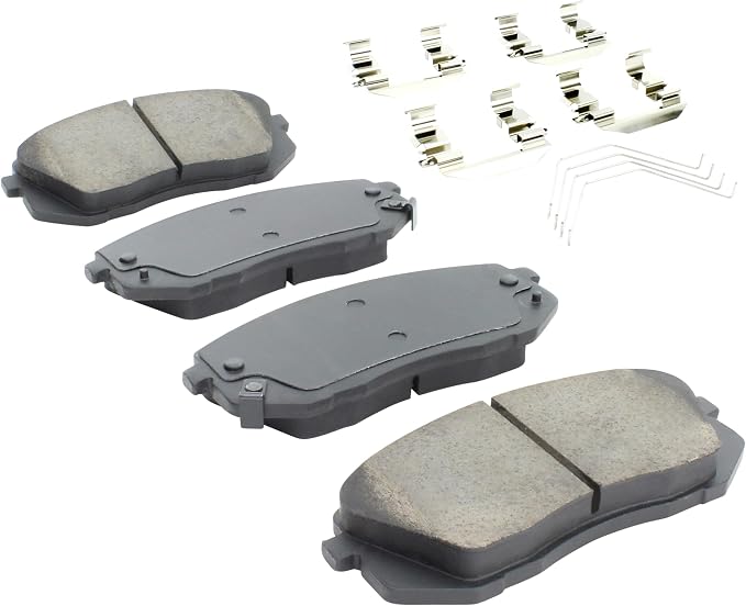 Premium Ceramic Front Brake Pads Compatible - Image 2