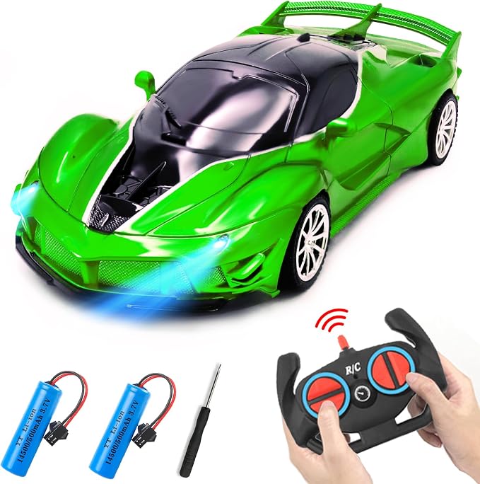 RC Cars - Remote Control Car for Kids, 2.4GHz Sport Racing Hobby Electric High by Yomwet