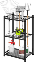 VIVOSUN Garden Tool Organizer, Heavy Duty Steel Tool Rack Tool Stand, Yard Tool by VIVOSUN