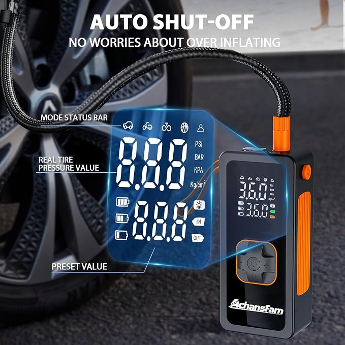 Tire Inflator Portable Air Compressor - Image 4