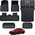 Floor Mats Set for 2025 2026 Tesla Model Y Juniper Accessories, Full Coverage by GALVAGNITE